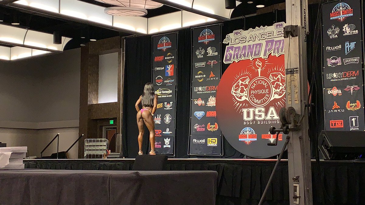 olamitchell's tweet image. I just have to share, I competed in my first bikini competition and cleaned house! Two 1st place trophies and three 2nd place trophies!!🏆🏆🏆🏆🏆