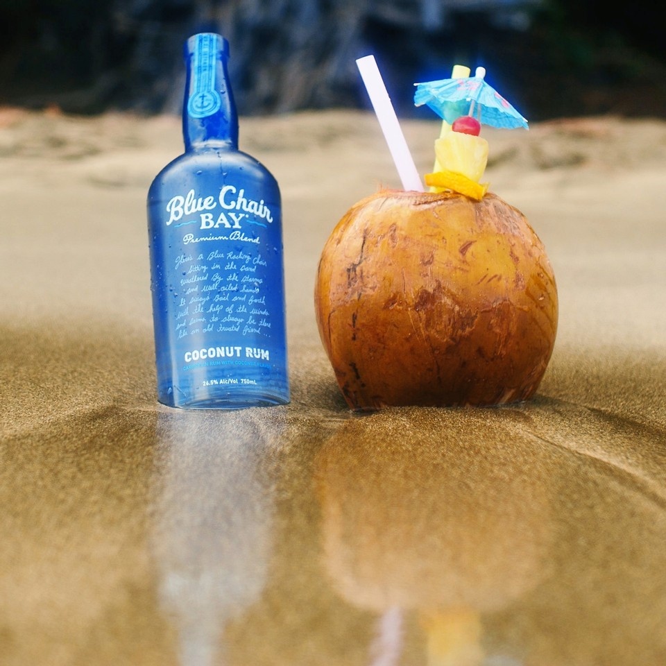 Blue Chair Bay Rum on X: Wanna make your Island Girl more tropical? Drink  it in a coconut 😉🥥⁠ ⁠ 1.5 oz. Blue Chair Bay® Coconut Rum⁠ 1 oz. orange  juice⁠ 1