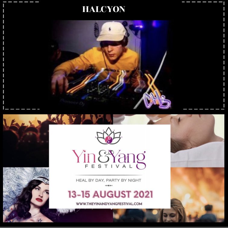 HealingYin's tweet photo. Pleased to announce one of our resident DJs
HALCYON will be playing awesome house &amp; Electro Swing all weekend.  For more info visit: https://t.co/7fzjPekNsS #halcyon #dj #healbydaypartybynight #festival #healing https://t.co/yqPFMydqs7