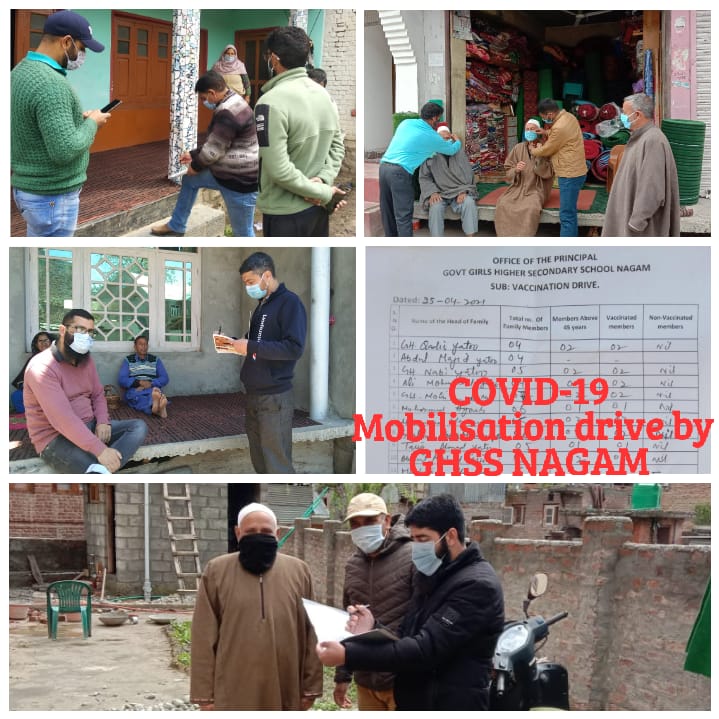 ceobudgam's tweet photo. Teachers, Principals &amp; ZEOs gearing up the vaccination drive throughout the District to rope in the people through awareness, persuasion &amp; motivation. Emphasising the public to adopt the #Covid Appropriate Behaviour.
@rauf_wani https://t.co/J1B6Ws77bR