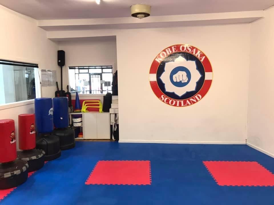 KOSkarate's tweet photo. All set for tomorrow reopening 🥋👍 #falkirkmartialartscentre #kobeosaka #karate #karatefalkirk https://t.co/6mBrFSj5eU