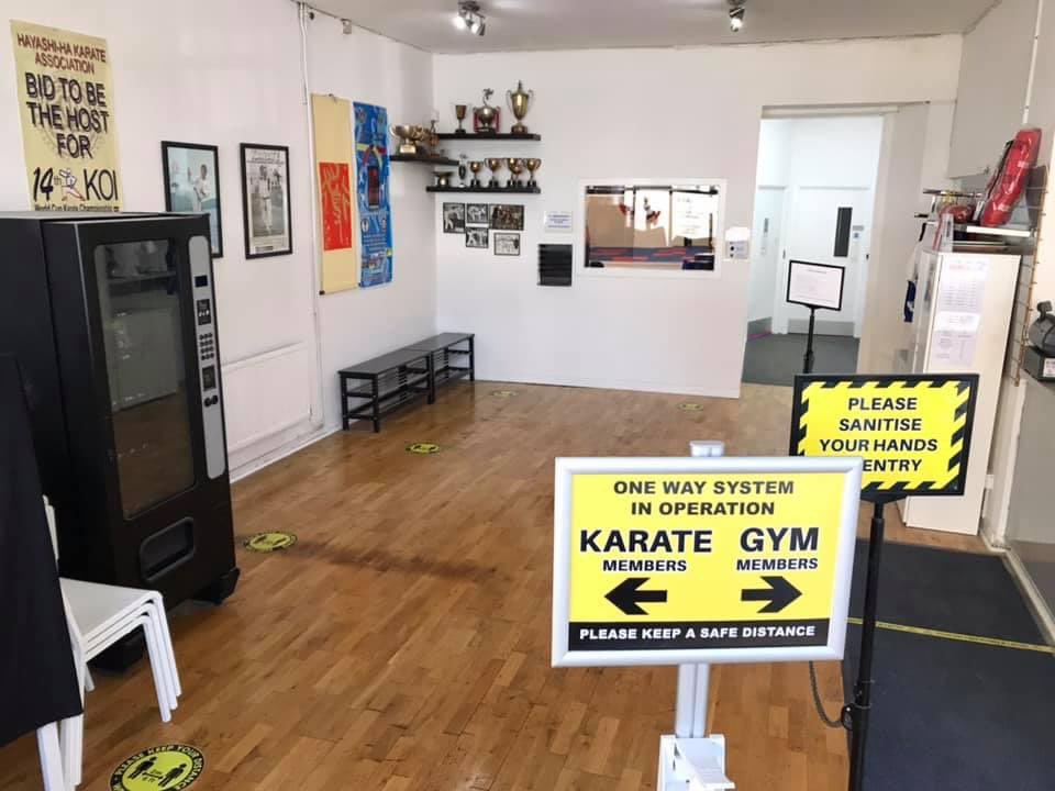 KOSkarate's tweet photo. All set for tomorrow reopening 🥋👍 #falkirkmartialartscentre #kobeosaka #karate #karatefalkirk https://t.co/6mBrFSj5eU
