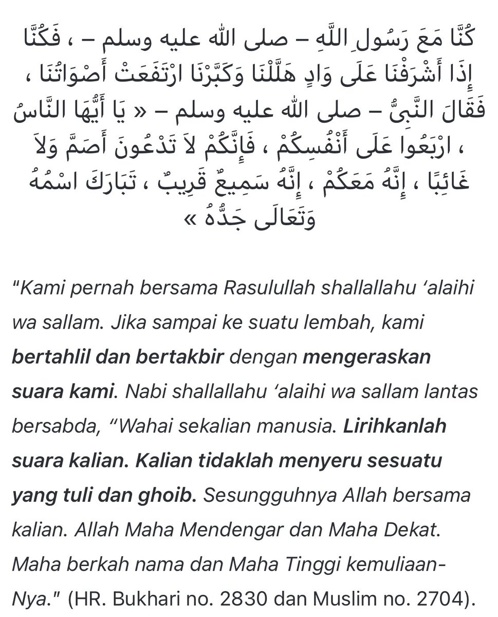 Zikir saja tak boleh dgn suara keras berlebihan, apalagi bangunin orang sahur. Begitu!