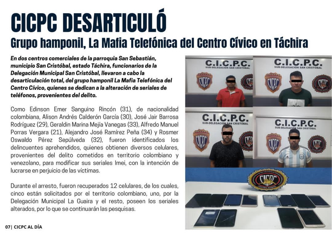 Invitamos a leer la edición 112 del Boletín CICPC Al Día, recordemos, esta es una iniciativa de publicación periódica, que busca presentar parte del trabajo de la policía científica.
