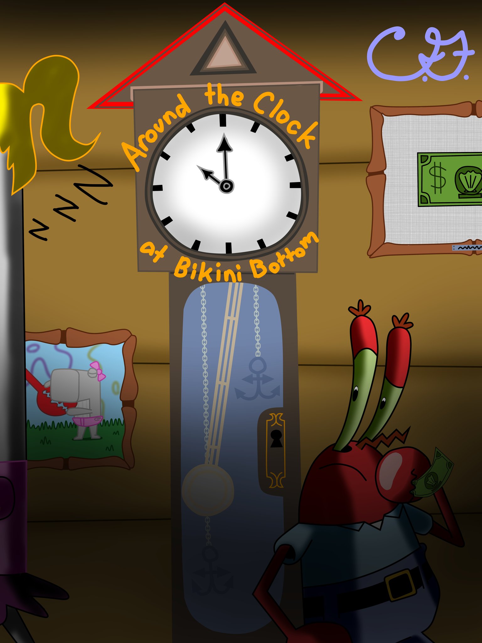 Zeeman Stationair ondersteboven TheFallenStars on Twitter: "Took awhile, but here's three more drawings  from Around the Clock at Bikini Bottom. I seriously love this game.  #aroundtheclockatbikinibottom #davemicrowavegames #aroundtheclock  https://t.co/4VF64CDq3r" / Twitter