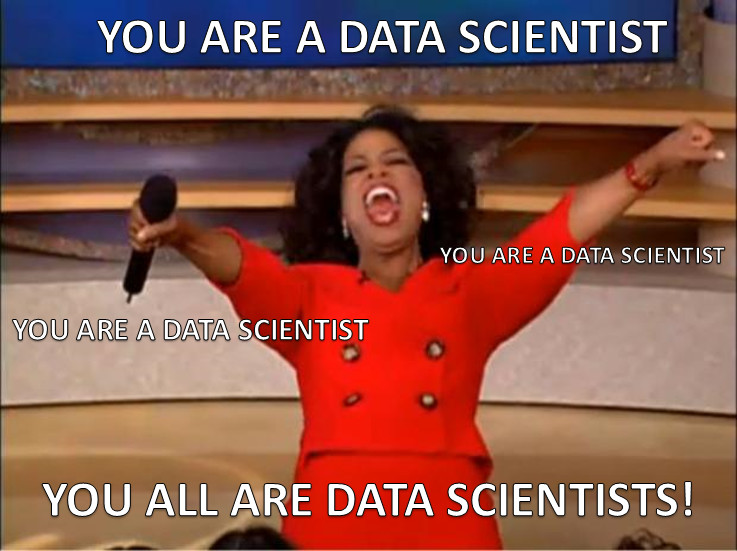 This is what I would like to say if it is the case that someone, who is "just" applying already "existing" ML/DL algorithms in Keras, TensorFlow, and PyTorch libraries to already "prepared" datasets, claims to be a data scientist. Who cares how the data are prepared?