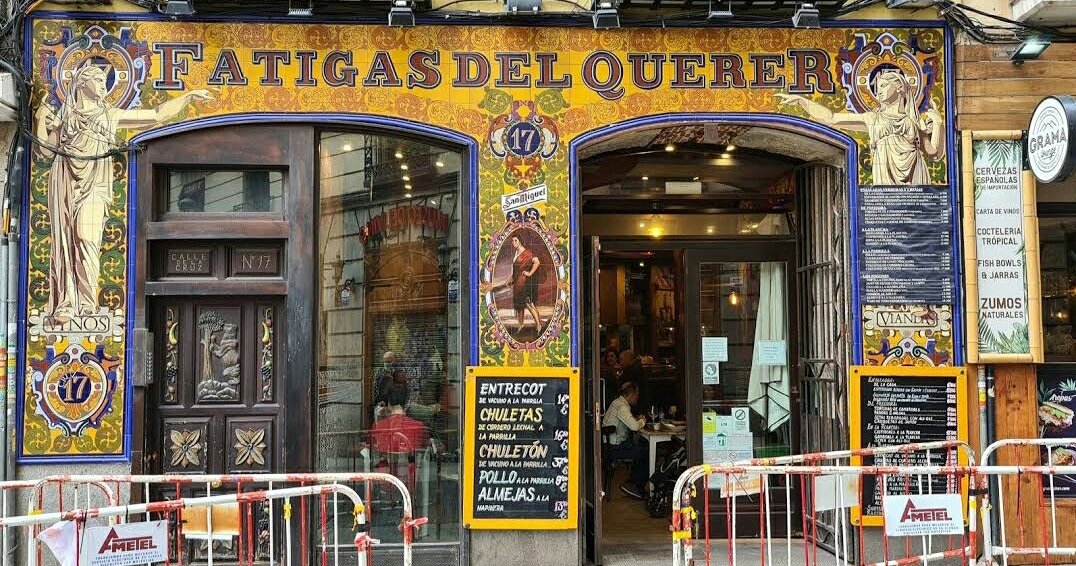 Vivo en una ciudad que pone nombres bonitos a los bares.
#Madrid