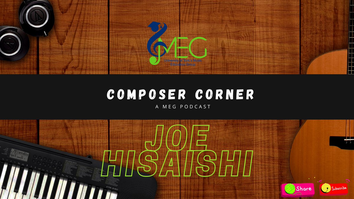 On Friday we released our latest episode of #ComposerCorner focusing on the life and works of Joe Hisaishi! Go and have a listen! youtu.be/c1PRksuLnAs