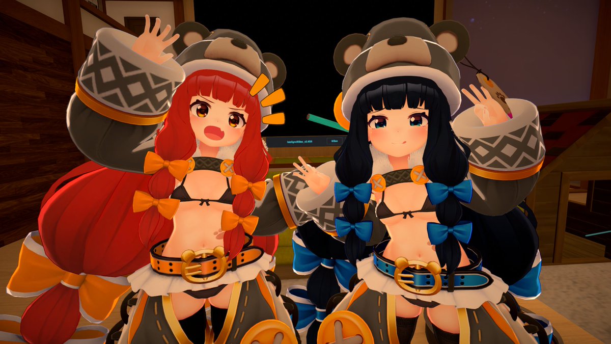 Marun_Spirit's tweet photo. #VRChay
これは「かわいい~💕」と言いながら べあちゃん 2人に食べられる図 https://t.co/Bp9wn6q4N7