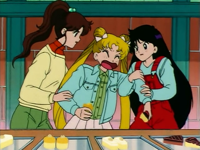 sailormoonqotd's tweet photo. "For crying out loud, have some self-control!"
"Cake fills the void in my heart! Let go!" https://t.co/0f0r5LraE1