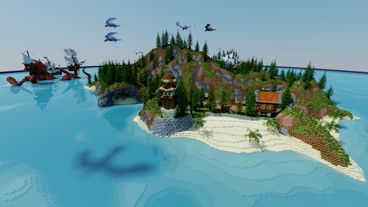 TeamDubMC's tweet image. Mapa Minas para Prisión construido por #Moonsito para 
@SurvivalDub

Colaboradores:

#Diegochurro -&amp;gt; Organicos

Temática: Estaciones / Monstruos