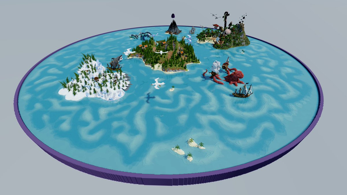 TeamDubMC's tweet image. Mapa Minas para Prisión construido por #Moonsito para 
@SurvivalDub

Colaboradores:

#Diegochurro -&amp;gt; Organicos

Temática: Estaciones / Monstruos