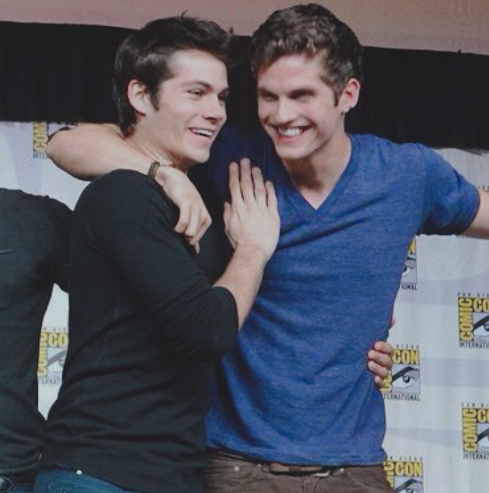 Dylan o\brien & daniel sharman are so underrated friendship, right? btw happy birthday  