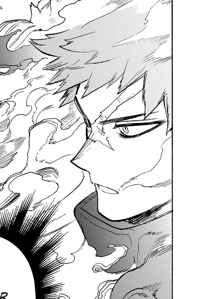 Hori delayed his reveal so much bc he knew we weren't prepared for another hot guy with Bakugo vibes. 