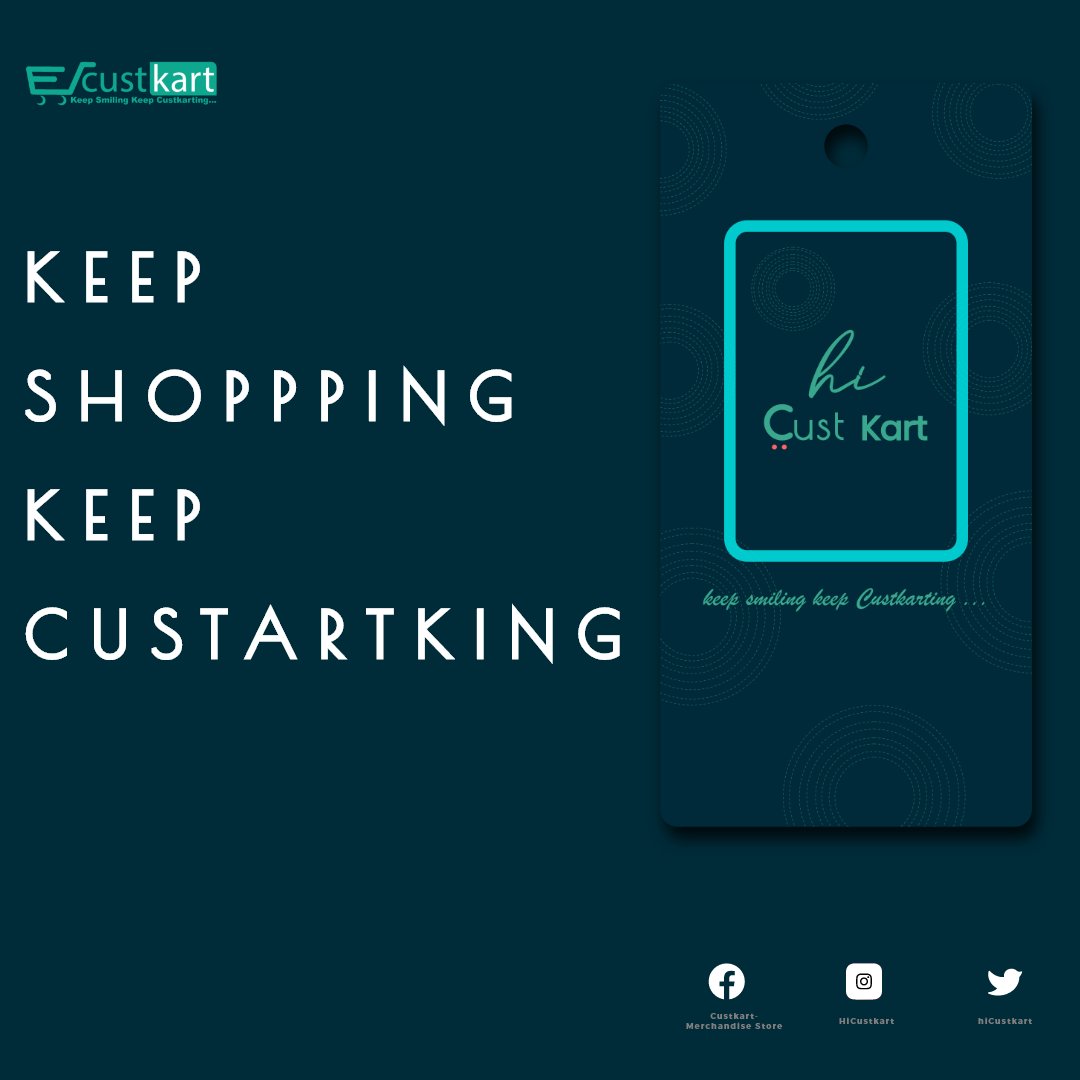 Custkart- Merchandise Store (@hicustkart) / Twitter