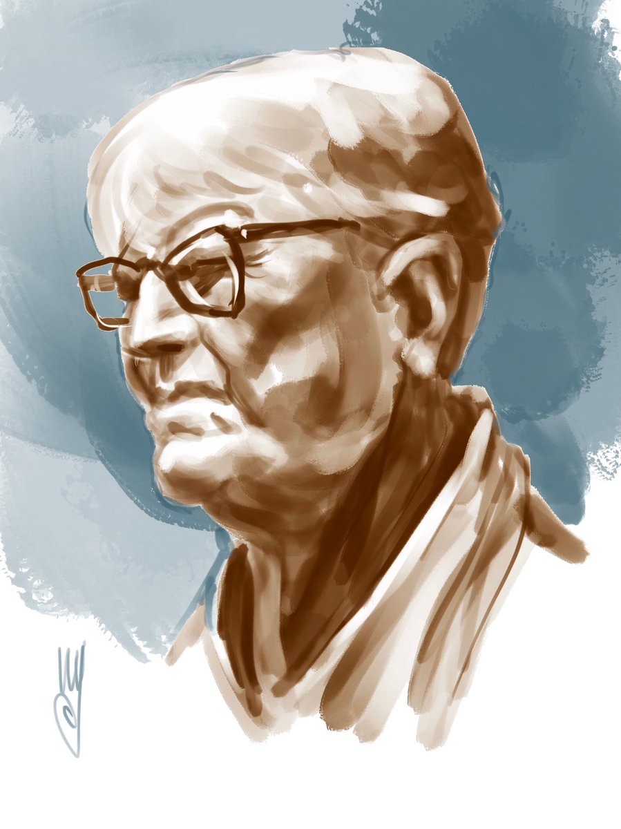 Portrait party via Zoom arranged by Urban Sketchers Malmö. Three hours, ten minutes per portrait - that is hard work🥵 and fun.
#portratsketch #portraitpartyscandinavia #uskMalmo #ulf #artmagenta #procreateart #portraitpainting