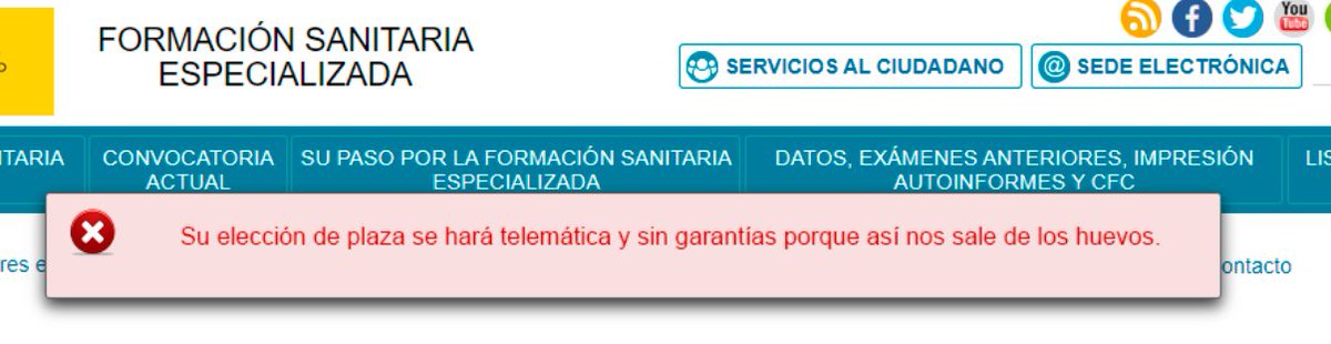 Lo que nos lleva queriendo decir el ministerio todo este tiempo. #FSEunida #FSEenlucha #FSEenllamas #eleccióncongarantías #FSEjusta #FSEenpie