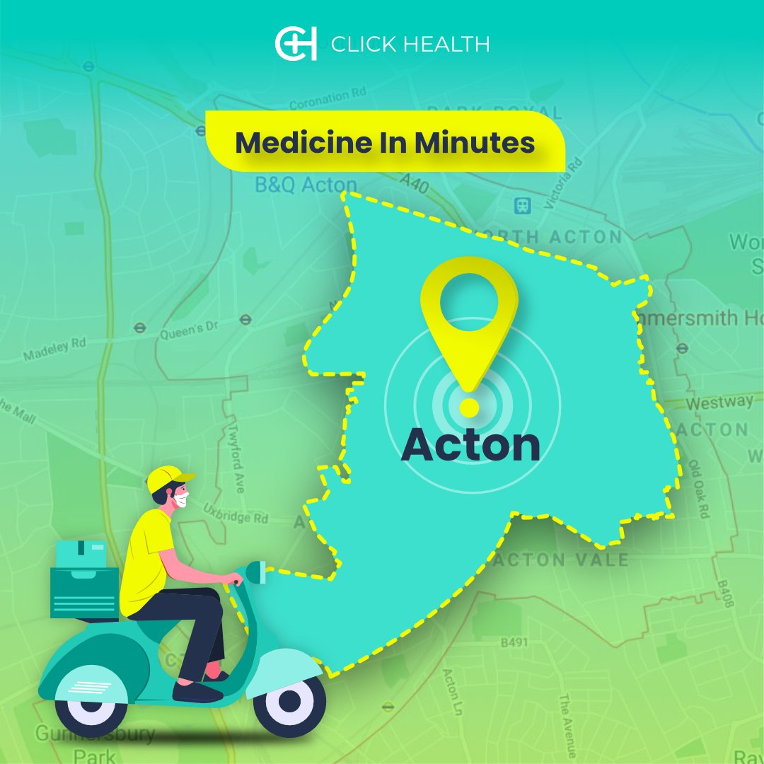#Acton We deliver medicines within 2 hours!

#clickhealth #clickdoctor #onlinepharmacy #onlinedoctor #24hourpharmacy #Acton #Medicineinminutes