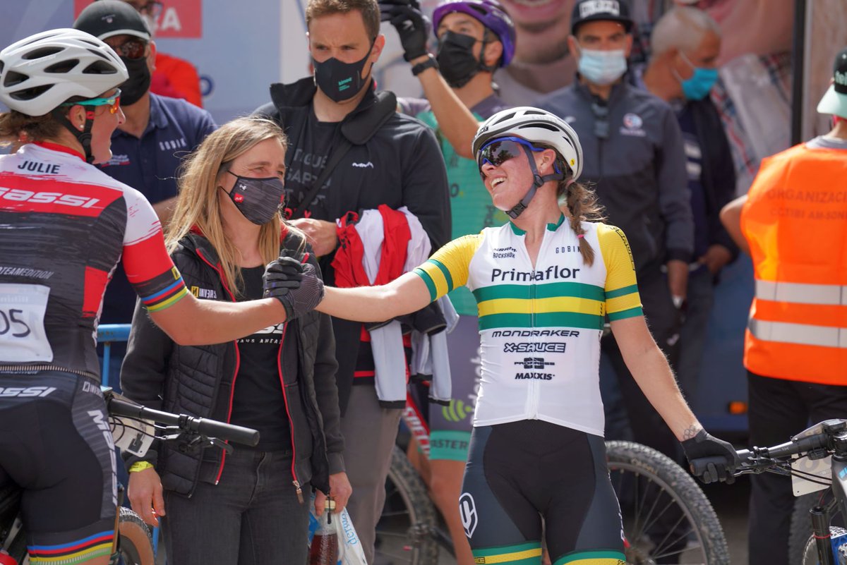 🙌🏻 Regreso y triunfo para <a href="/bec_mcconnell/">Bec McConnell</a> en Tibi, en la primera carrera para los australianos cuatro días después de aterrizar en Europa. 

📝 Repaso a la carrera y declaraciones: bit.ly/3sPZ7eT

📸 <a href="/SP_MTB/">Superprestigio MTB</a>