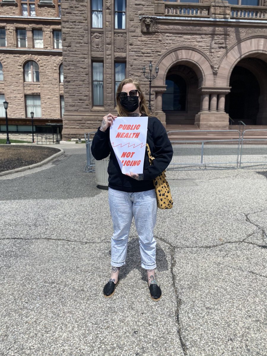 HPAP_Ontario's tweet image. ✅Get police out of our public health response 
✅vaccinate essential workers and people in hotspots
✅ paid employer provider sick days 

We need to fight back 

#HealthWorkersFightBack