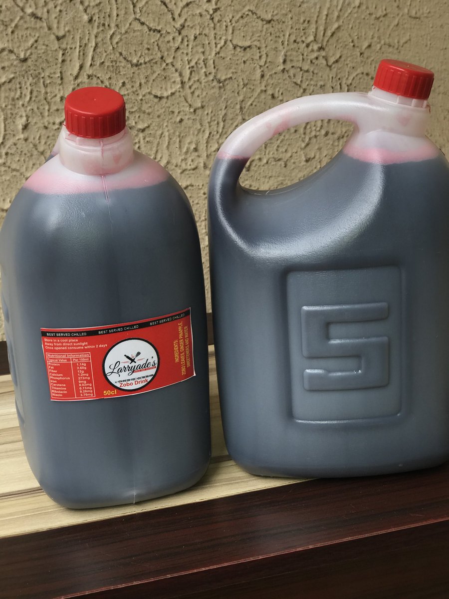 usmanomolara3's tweet photo. This is my hustle and i am proud to introduce you to the best Tigernut  and Zobo you can get at affordable price.

Zobo- 150 
5L - 1500

Tigernut - 350
5L - 3500

Location. Egbeda Lagos

Pls when this come across ur TL, help me to retweet my customer mght be on ur timeline https://t.co/24E5Q4lDYA