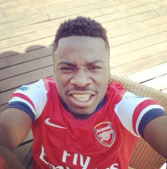 Arsenal fan,  Serge Aurier gives away the free kick from which Tottenham concedes the only goal and lose in the Carabao Cup final. Poetic.