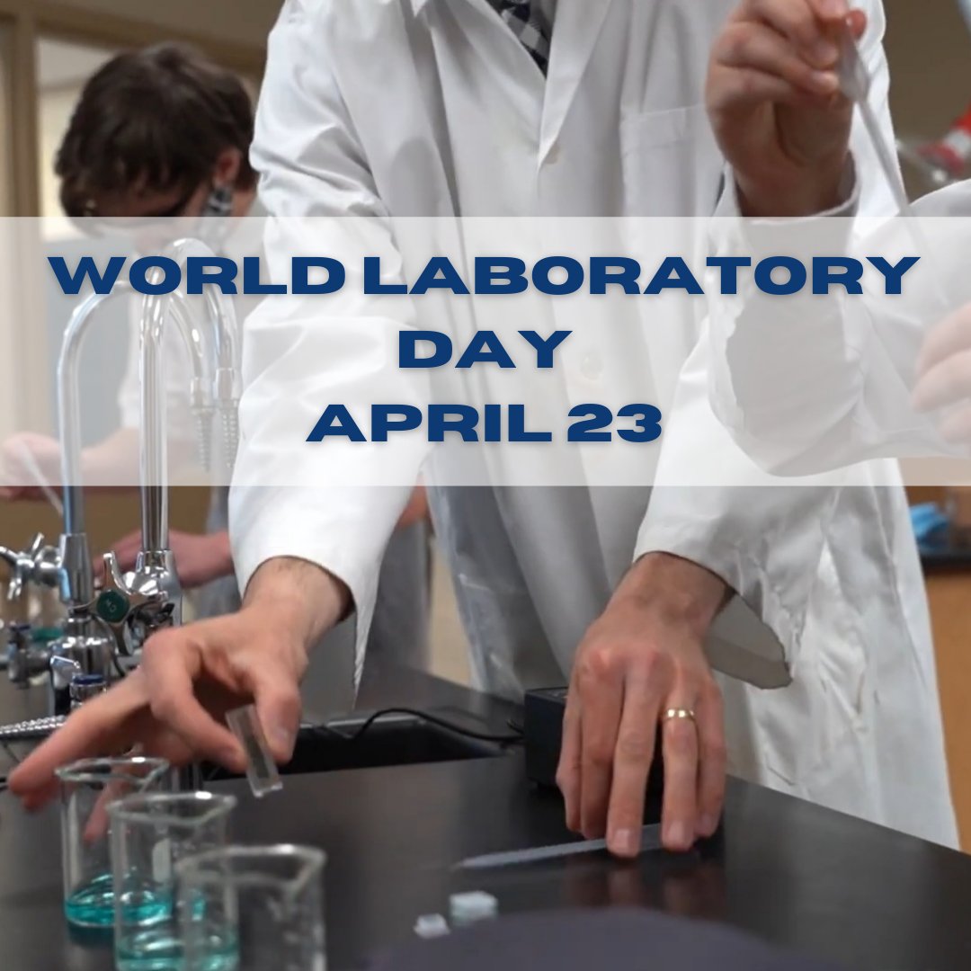 OnlyatASCIS's tweet photo. Celebrating where discoveries are made.
π¨βπ¬π§ͺHappy World Laboratory Day. βοΈπ©βπ¬
#worldlaboratoryday #laboratory #science #test #controlledconditions #discover #scientificresearch #scienceexperiment #scientificbreakthrough #glassvial #beaker #understanding #improvinghumanity https://t.co/HlcgQLfYIB