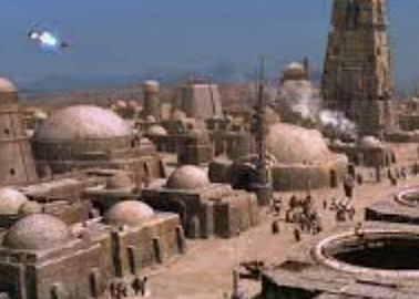 5/ Crossing the threshold The hero leaves the ordinary world for the first time and crosses the threshold into adventure: Luke follows Obi-wan to the Mos Eisley spaceport (a "wretched hive of scum and villainy", Luke no longer safe) Neo takes the red pill, leaves Matrix