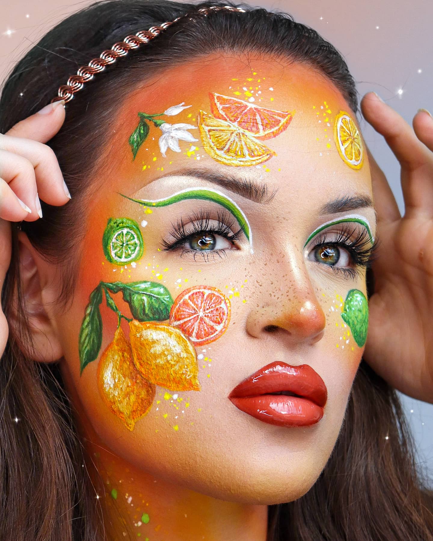 Fruit makeup sales