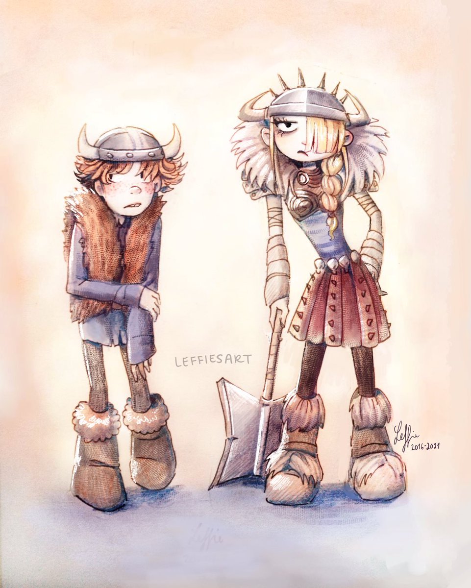 LeffiesArt's tweet photo. I edited one of my older Hiccstrid drawings from 2016 :)
#hiccstrid #httyd #httyd1 #art #fanart #httydfanart #hiccuphaddock #astridhofferson #characterdesign https://t.co/ErTbwhzDrz