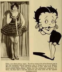 A great example is Betty Boop. Her design is wrongly contributed to Helen Kane (last) who did sue but ultimately lost her lawsuit bc it was proven she stole her singing style and aesthetic from a BW performer, Esther Jones. Boop's short curls, curvy hips & plump lips mimics BW.
