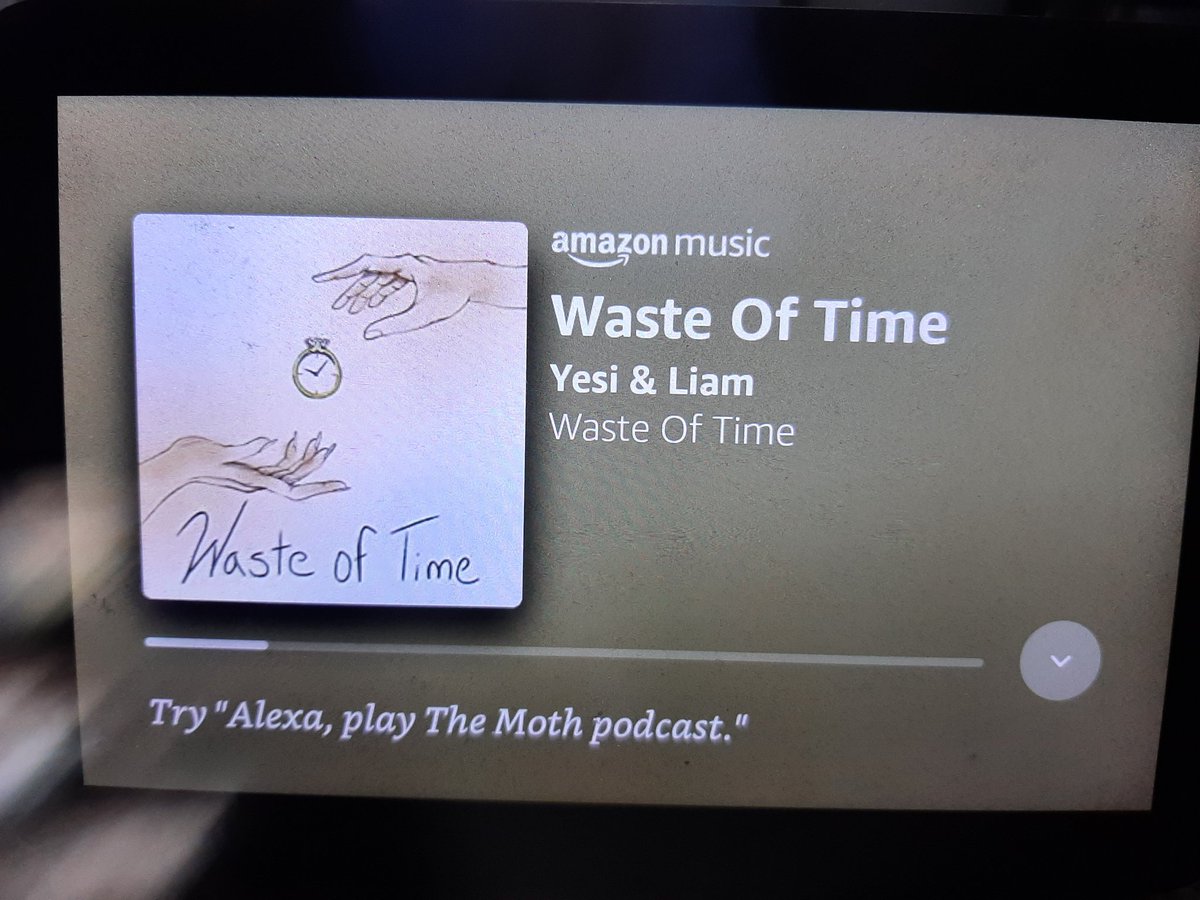Liam and Yesi's 1st single is out and it's awesome!   Check it out on Alexa and Spotify!   So proud of them ! For Alexa: we have searched Waste of My Time by Liam to find it