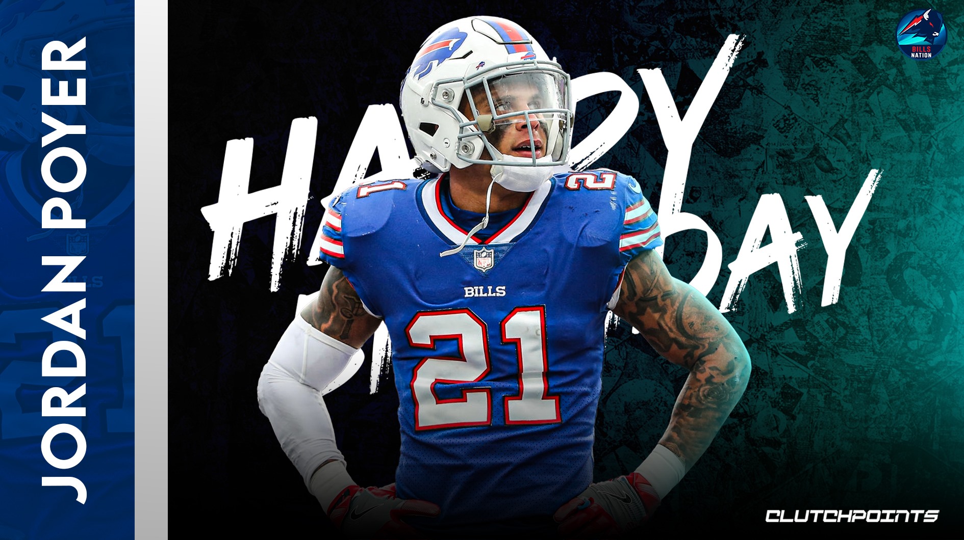 Join Bills Nation in greeting Jordan Poyer a happy 30th birthday! 