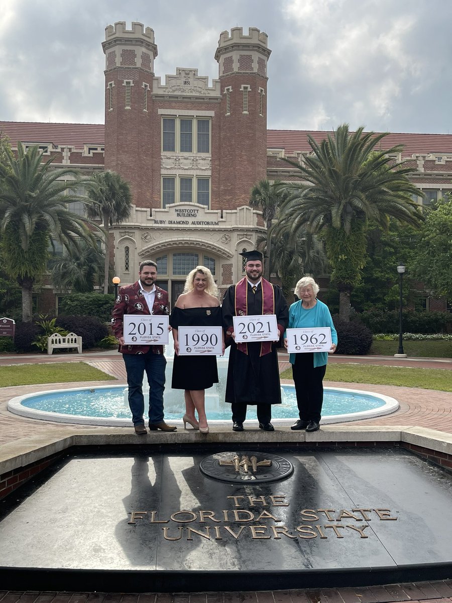divadiana407's tweet image. Our FSU alumni family is growing! ❤️💛#fsu2021 @FSUAlumni @floridastate #proudmom #3generations