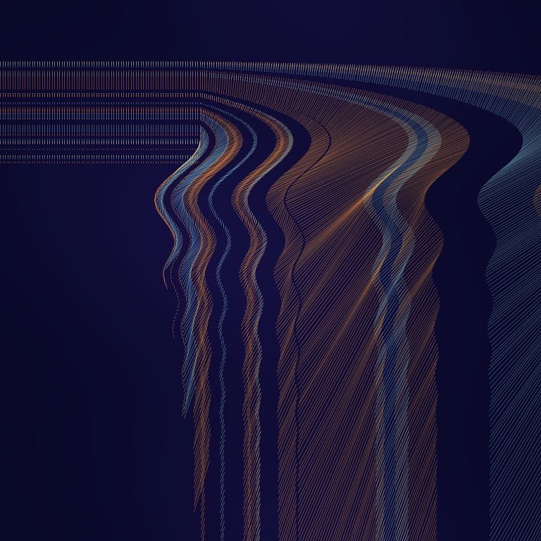 unappliedmath's tweet photo. Cosmic Waterfall 20
#creativecoding #processing #mathart #generativeart #creativecodeart #codeart https://t.co/Eh6EXs76hO