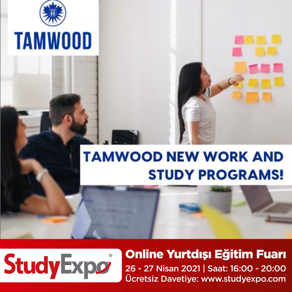 Kanada’da İster Dil Eğitimi Alın İster Sertifika Programına Katılın: Tamwood!
İndirimler, promosyonlar ve kayıt koşulları hakkında bilgi edinin. Katılımın ücretsiz olduğu fuara davetiye alın: studyexpo.com 
#studyexpo #kanada #tamwood #kanadadilokulu #kanadadaeğitim