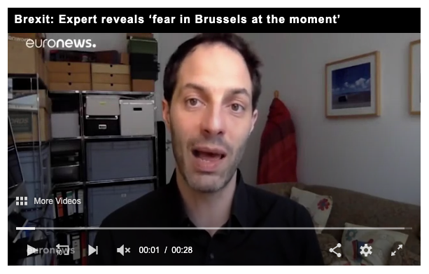 "Have you seen that Express is rebroadcasting one of your Euronews interviews?"  @RobHarrison_EU asked me earlier"What?" I repliedAnd so they are... here I am saying there is "fear in Brussels at the moment" in a clip on the Daily Express siteA  on fake news