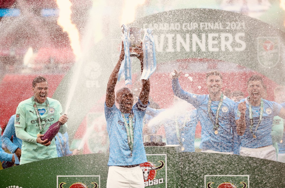 π The feeling of lifting this trophy with the fans back in the stadium will be forever with me. Congratulations to the whole team for another great performance. ππΎπͺπΎ Letβs keep pushing! CMON @ManCity https://t.co/t73PCh9j9p