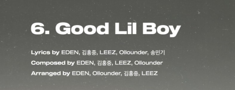 Talking about the producing thing...Hongjoong himself has an official producer position in the group and credited to almost all ateez songs with Mingi. Such an incredible songs as aurora, horizon, good little boy, sunrise, from and promise were produced by him