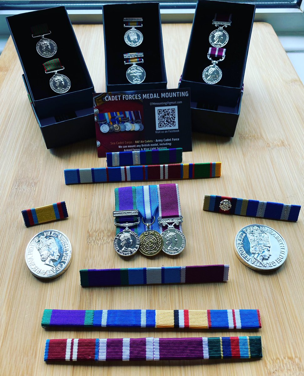 CFMmounting's tweet image. These weeks deliveries included: #medals #CFMmounting #CFMM #CadetForces #Cadets #ARMY #NAVY #RAF #ATC #RAFAC #ACF #SCC #CourtMounted #SwingMounted #WW1 #WW2