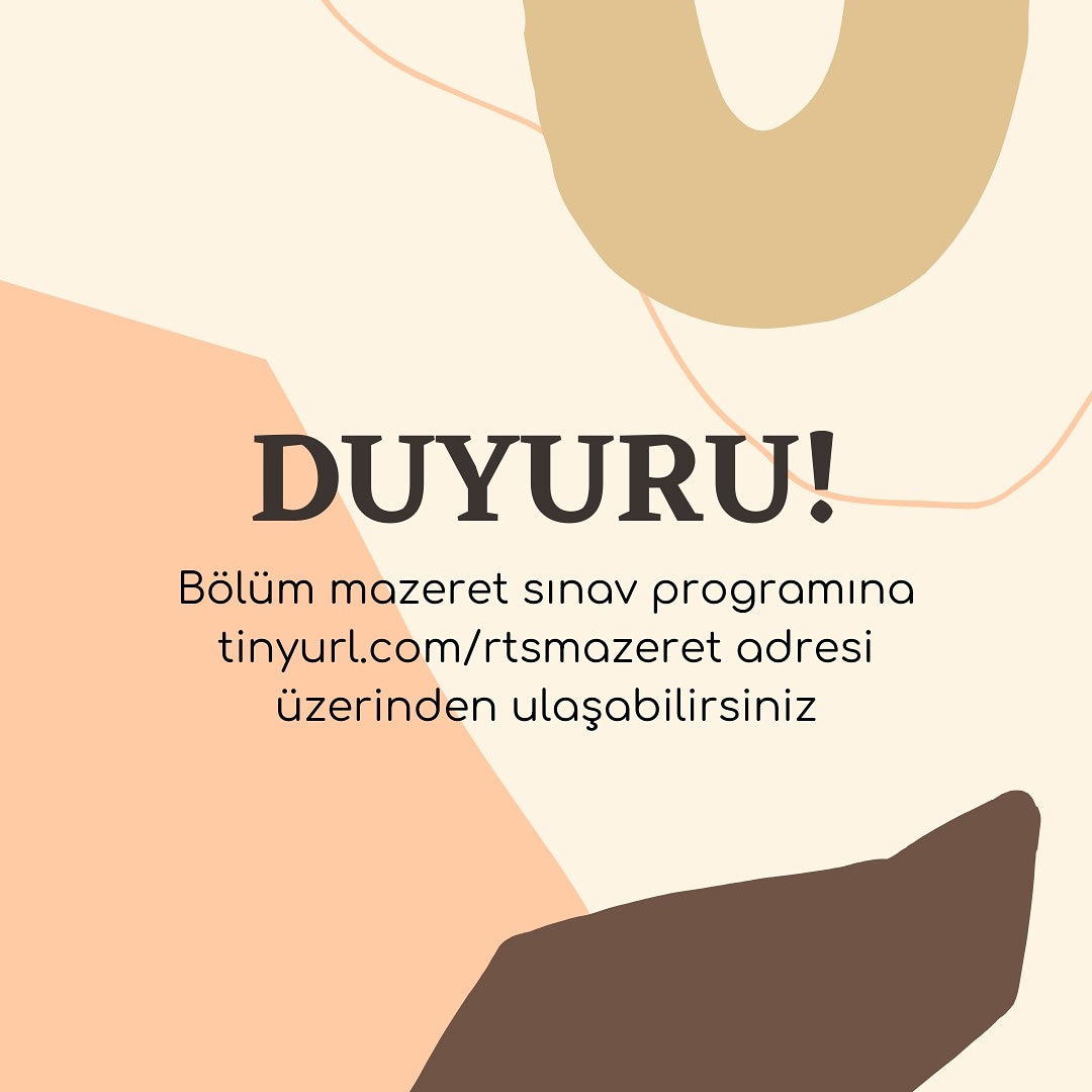 SDÜ Radyo Televizyon ve Sinema Bölümü (@rtssdu) on Twitter photo 