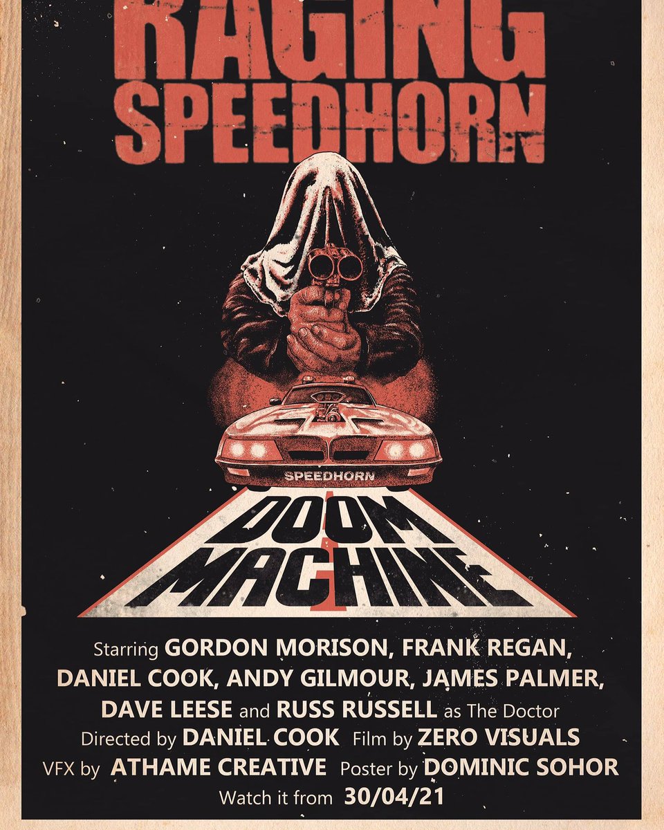 This coming Friday our new video for Doom machine will be released onto the world and I have to say it’s the best video we’ve ever done . Share the poster and get excited. 
Big love RSH.