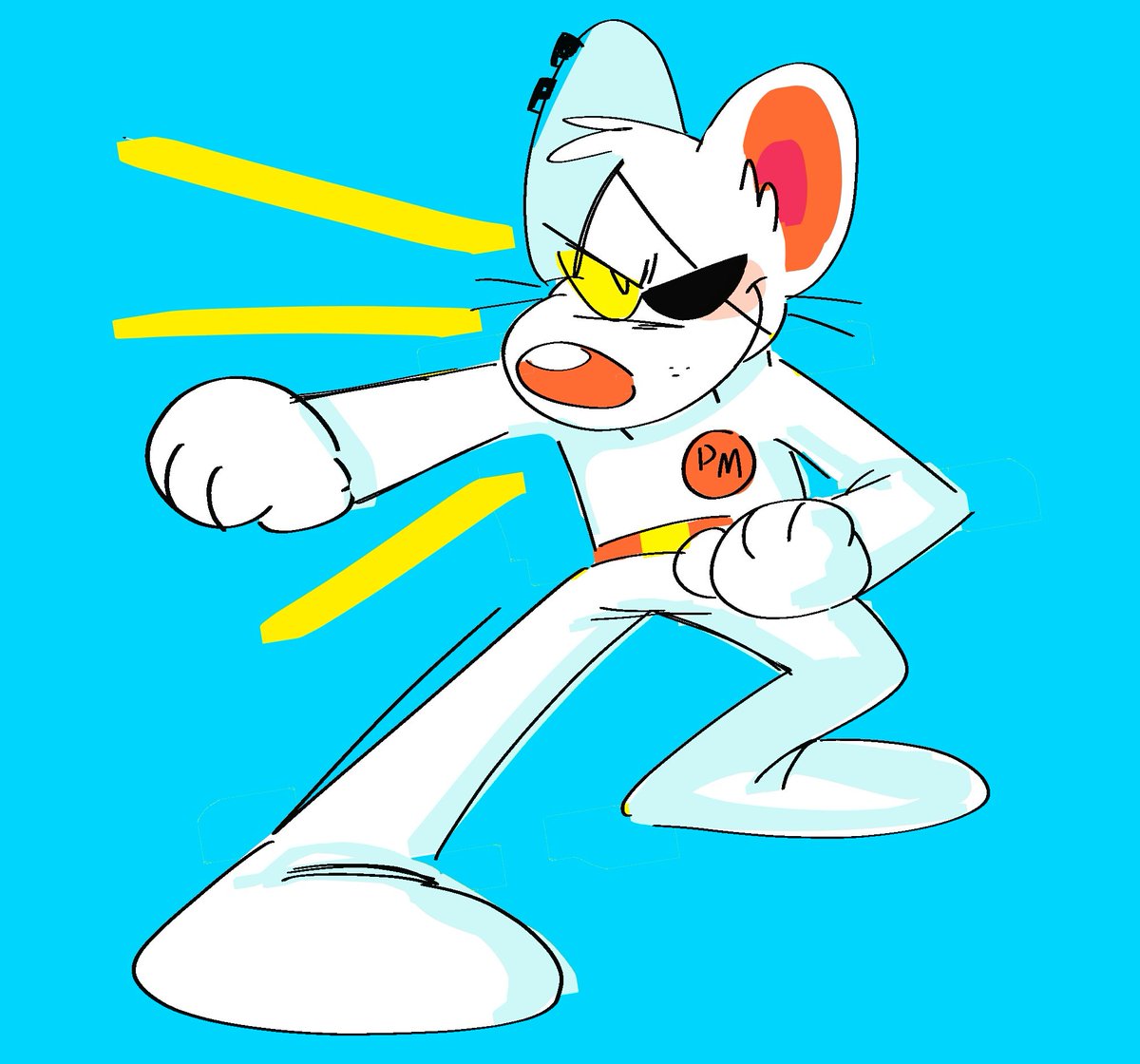 「Hello non existent danger mouse fandom 」|🌈🌐neon / rabbitのイラスト