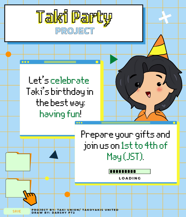 thinkertaki's tweet photo. 🎮| TAKI PARTY PROJECT 

The wait is over! Here are the activities for Taki's birthday!! 

• Tweets should be made with the hashtags throughout the day.

We are waiting for you!

Draw by: @multiistanmess

#HYBEJP_TAKI
#HYBEJP_BOYS

– 🐻💙 https://t.co/WiAdAh4s0B
