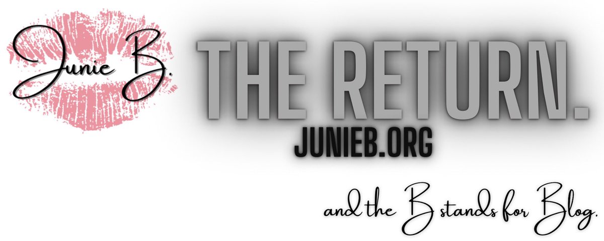 BkdBusyUnboth's tweet image. JunieB.org is BACK! Head over to the site and read our newest post 😌