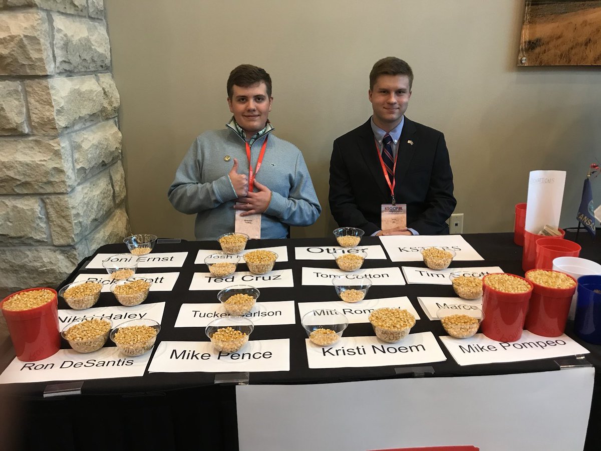 mikepompeo's tweet image. Enough popcorn for a movie marathon! Thank you, @KansasGOP - I hope you had a great Convention! 🇺🇸 #ksgop