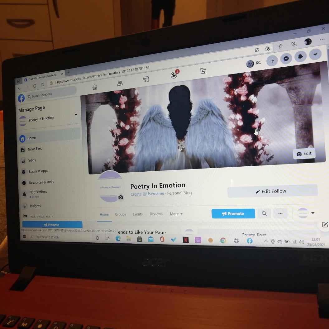 kcshelly's tweet image. Reset my Facebook poetry in emotion page back up xx