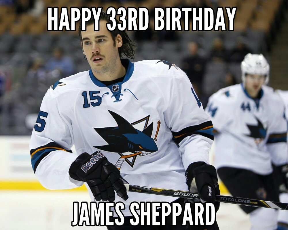 Happy 33rd Birthday to former James Sheppard 
