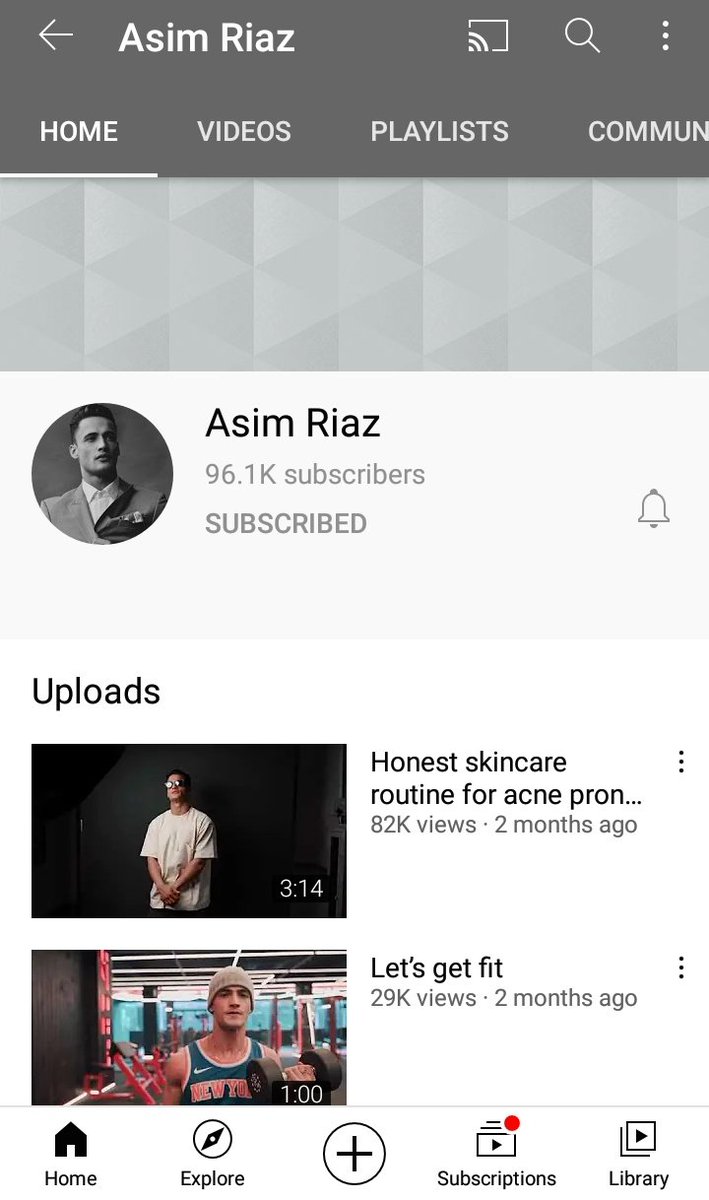 ImrealbilalAh's tweet photo. Let's promote @imrealasim you tube Properly Please Guy's Asim riaz will drop back to back rap song in his you tube channel 1st #backtostart on 13th May.
Then champ will drop #kingkong as well as #Buildinpain Guys focus please we can do this.🙏
#AsimSquad #TeamAsimRiaz
#AsimRiaz https://t.co/5Wo9vS7Jsw