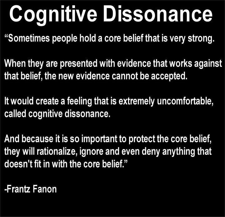 Now, lots of that rebuttal comes from positions of power, authority and management.Leadership, less so, why? Because cognitive dissonance takes over. It’s easier to find comfort in doing something - and saying so - even if that thing isn’t effective.